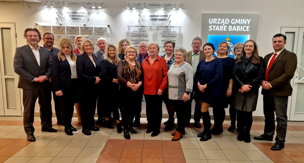 urzad, wojt, rada, SPOTKANIE SOŁTYSÓW WÓJTEM GMINY STARE BABICE - zdjęcie, fotografia