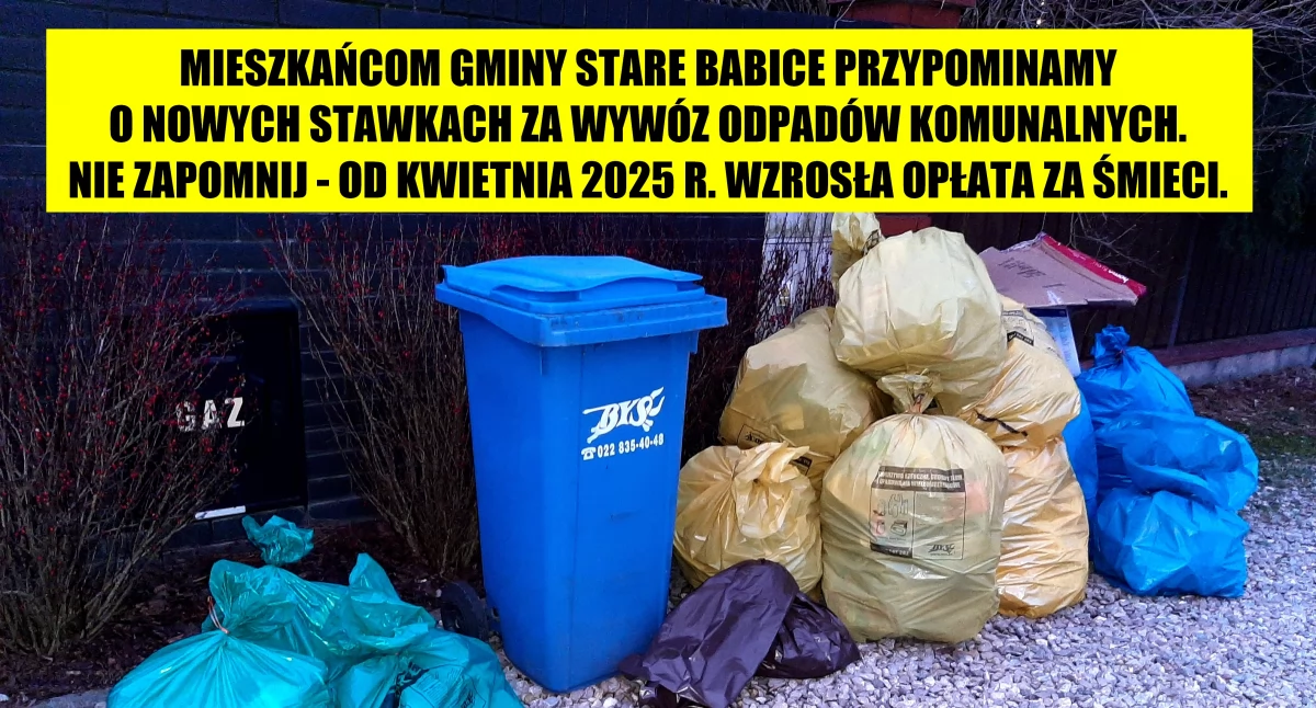 urzad, wojt, rada, ZAPOMNIJ KWIETNIA WZROSŁA OPŁATA ŚMIECI - zdjęcie, fotografia