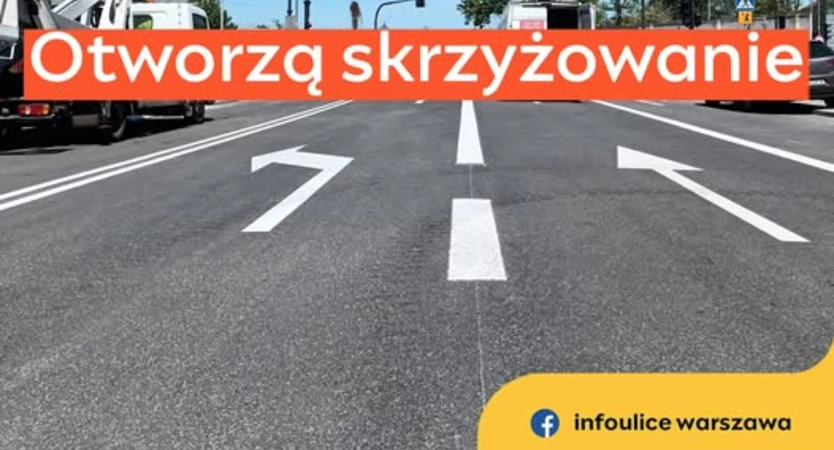 inwestycje, remonty, ztm, PIĄTEK OTWORZĄ SKRZYŻOWANIE MOŚCISKACH - zdjęcie, fotografia