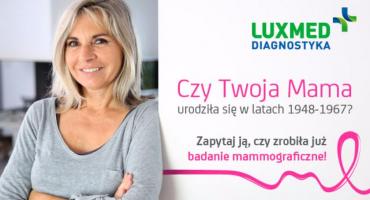 ZAPROSZENIE NA BADANIA MAMMOGRAFICZNE